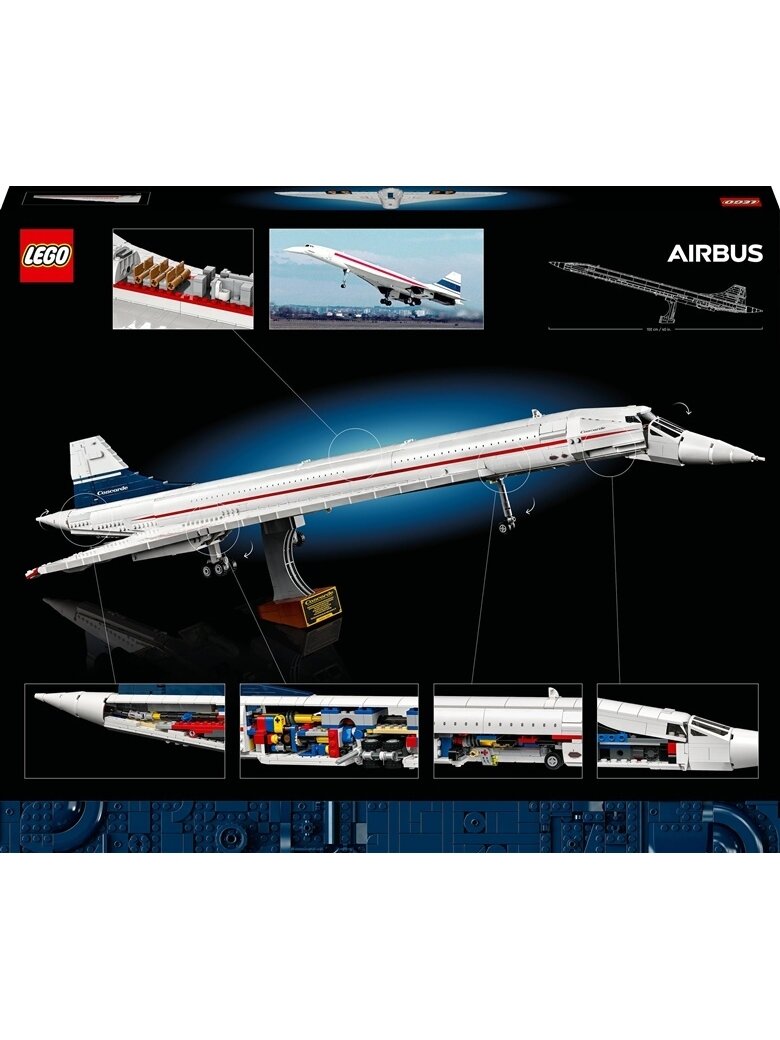 Konstruktorius LEGO® Icons Concorde 10318 1 Konstruktorius LEGO® Icons Concorde 10318 1