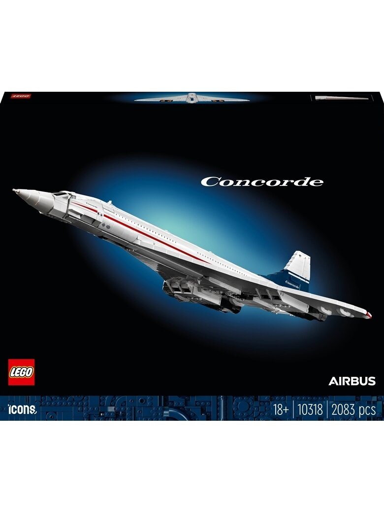 Konstruktorius LEGO® Icons Concorde 10318 Konstruktorius LEGO® Icons Concorde 10318