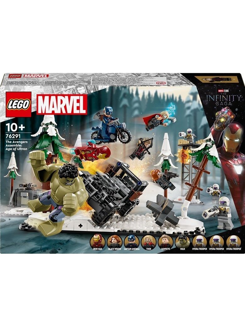 Konstruktorius LEGO® Keršytojų komanda: Altrono amžius 76291 Konstruktorius LEGO® Keršytojų komanda: Altrono amžius 76291