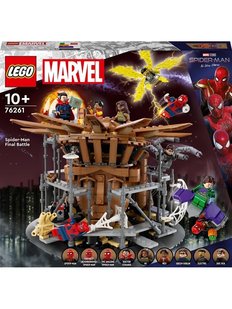 Konstruktorius LEGO Marvel Paskutinis žmogaus-voro mūšis