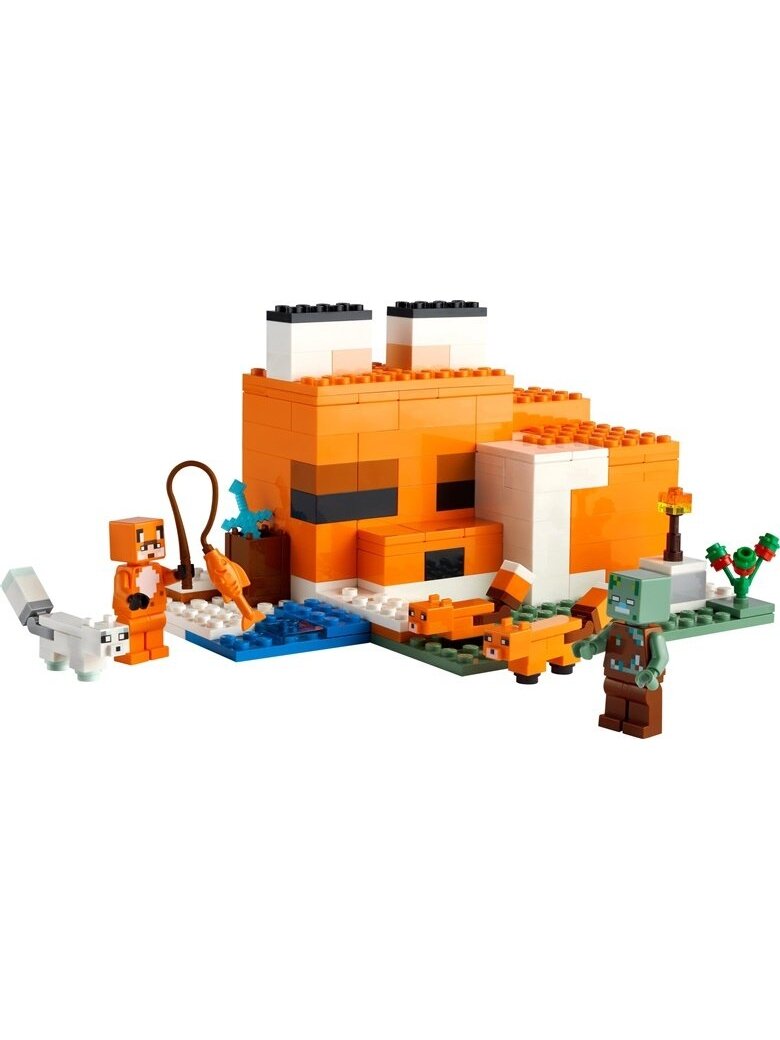 Konstruktorius LEGO Minecraft Lapių buveinė 21178, 193 vnt. 1 Konstruktorius LEGO Minecraft Lapių buveinė 21178, 193 vnt. 1