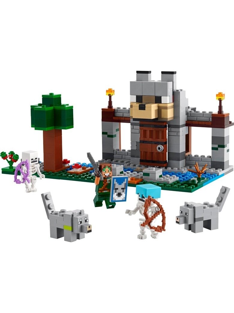 Konstruktorius LEGO® Minecraft Vilkų tvirtovė 21261 2 Konstruktorius LEGO® Minecraft Vilkų tvirtovė 21261 2