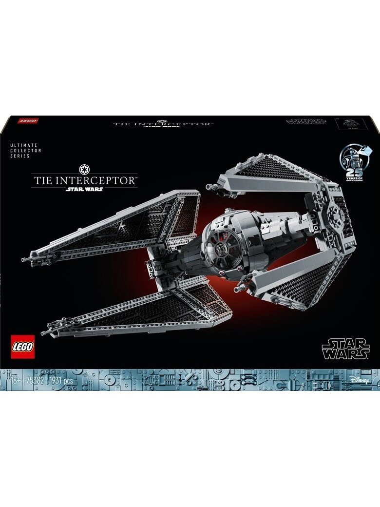 Konstruktorius LEGO® Star Wars™ TIE naikintuvas 75382 Konstruktorius LEGO® Star Wars™ TIE naikintuvas 75382