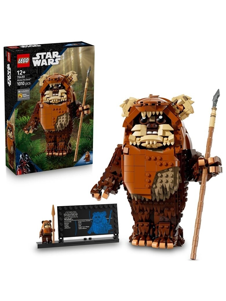Konstruktorius LEGO® Star Wars Wicket the Ewok, 1010 vnt. 1 Konstruktorius LEGO® Star Wars Wicket the Ewok, 1010 vnt. 1