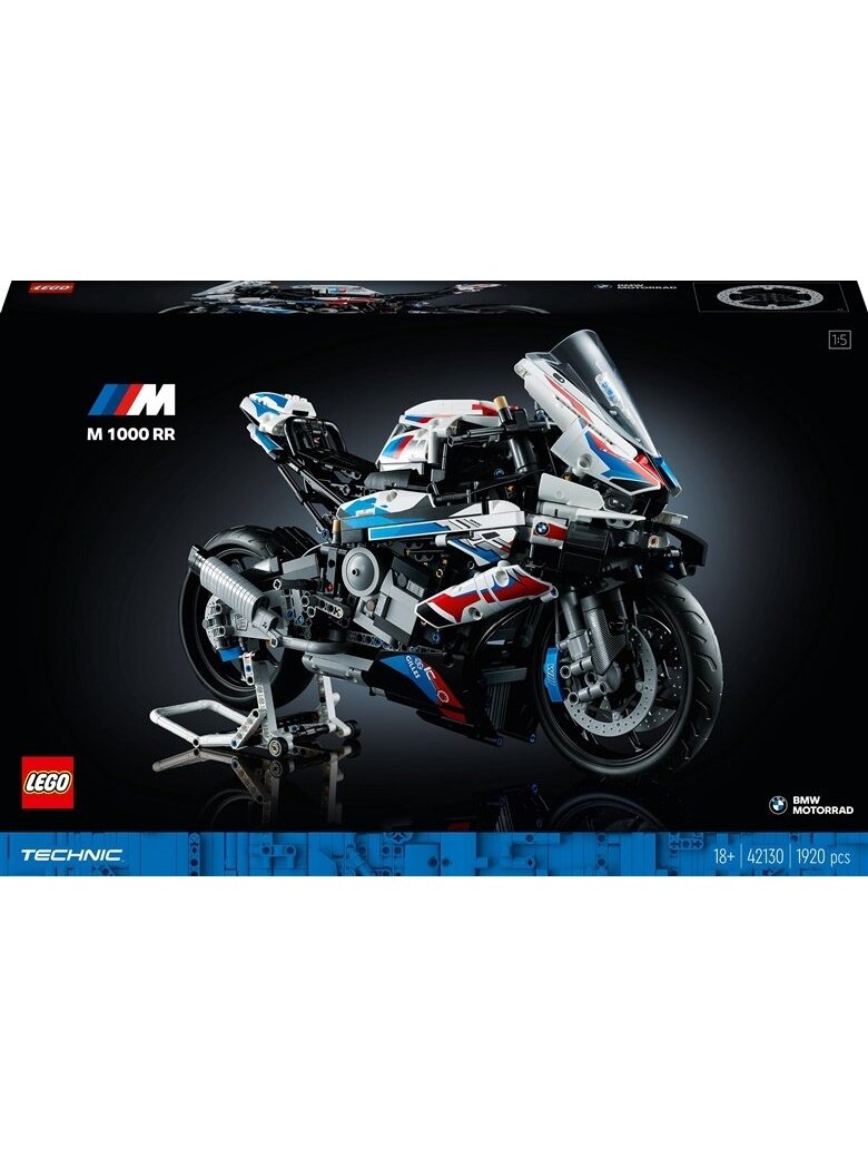 Konstruktorius LEGO TECHNIC BMW M 1000 RR 42130, 1920 vnt.