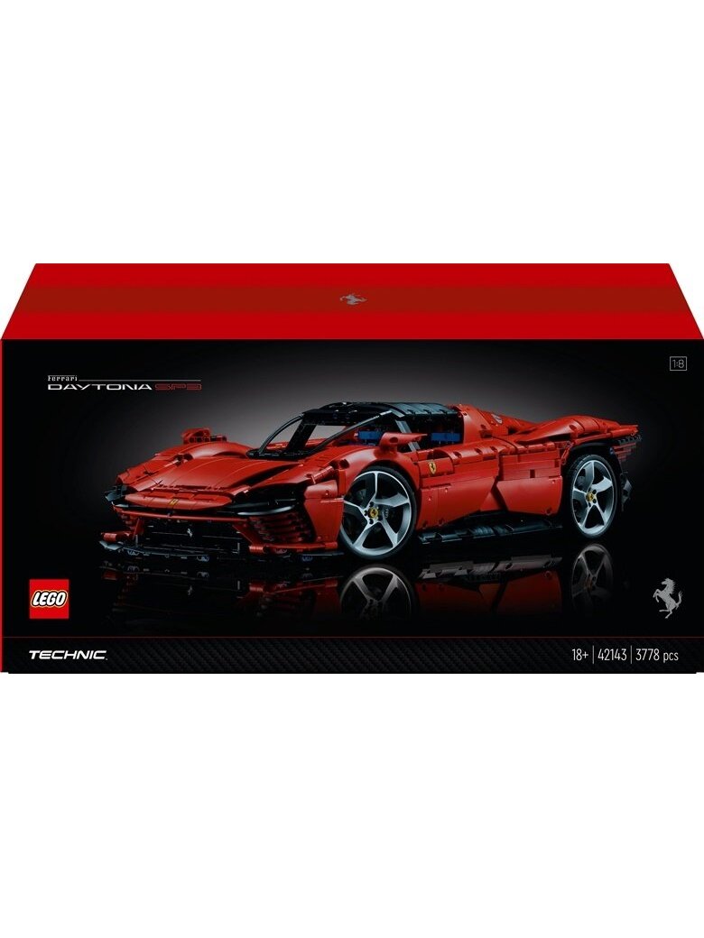 Konstruktorius LEGO® Technic Ferrari Daytona SP3 42143 Konstruktorius LEGO® Technic Ferrari Daytona SP3 42143