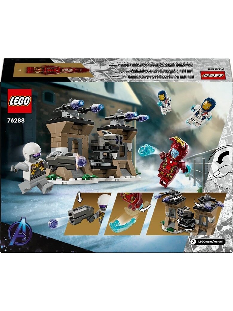 Konstruktorius LEGO®Iron Man ir legionas prieš Hidros 76288 1 Konstruktorius LEGO®Iron Man ir legionas prieš Hidros 76288 1
