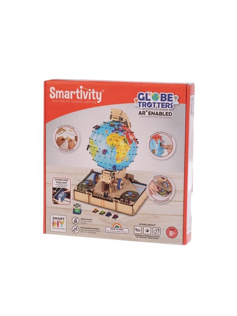 Konstruktorius Smartivity Globe Trotters SMRT1165, medis 1 Konstruktorius Smartivity Globe Trotters SMRT1165, medis 1