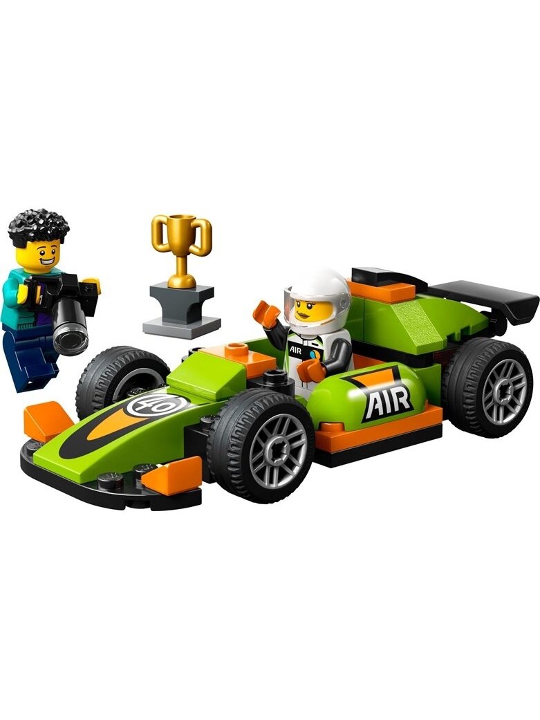 Konstruktorius LEGO® City Green Race Car 60399 2