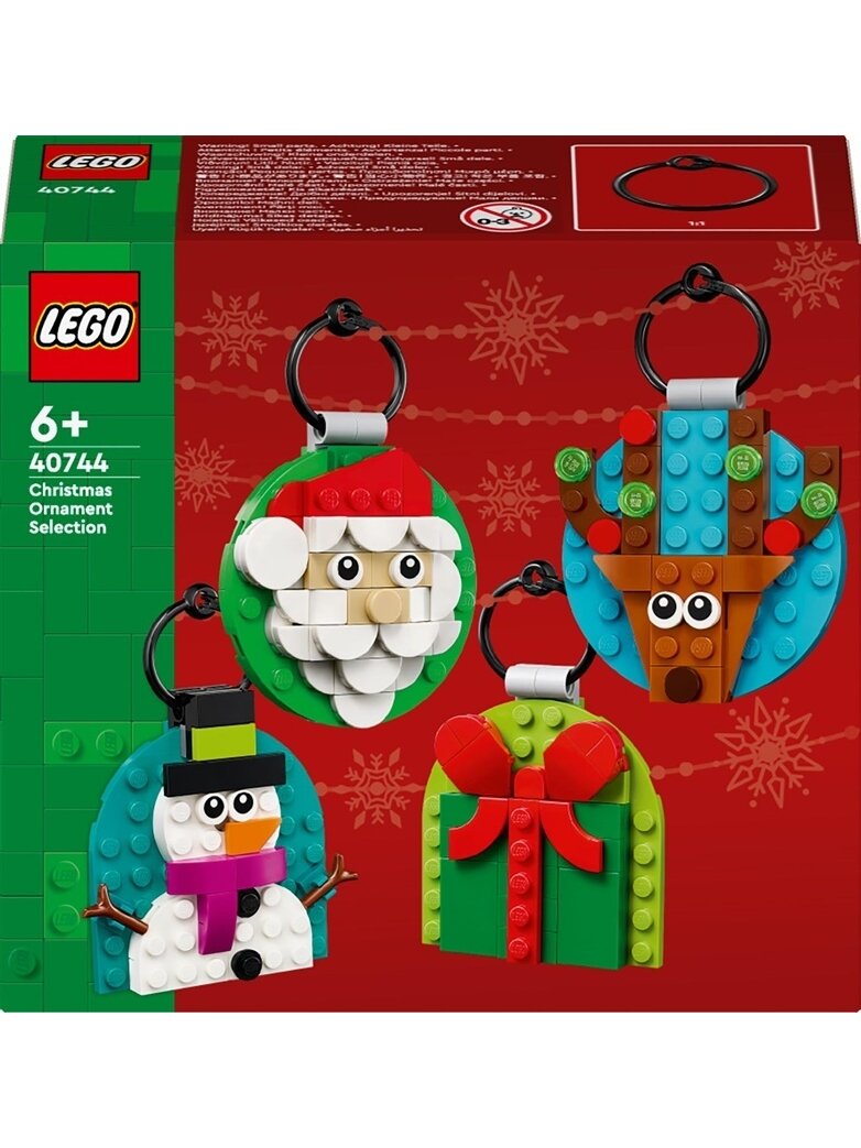 Konstruktorius LEGO® CHRISTMAS ORNAMENT SELECTION 40744 Konstruktorius LEGO® CHRISTMAS ORNAMENT SELECTION 40744