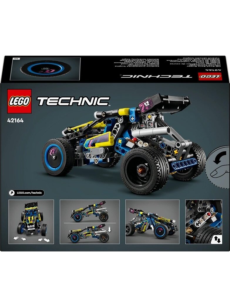 Konstruktorius LEGO® Technic Bekelės lenktynių bagis 42164 1 Konstruktorius LEGO® Technic Bekelės lenktynių bagis 42164 1