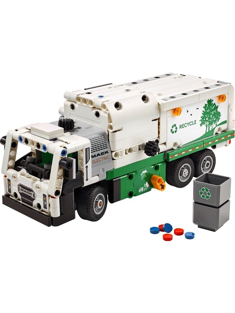 Konstruktorius LEGO Technic Šiukšliavežė „Mack LR Electric“ 2 Konstruktorius LEGO Technic Šiukšliavežė „Mack LR Electric“ 2