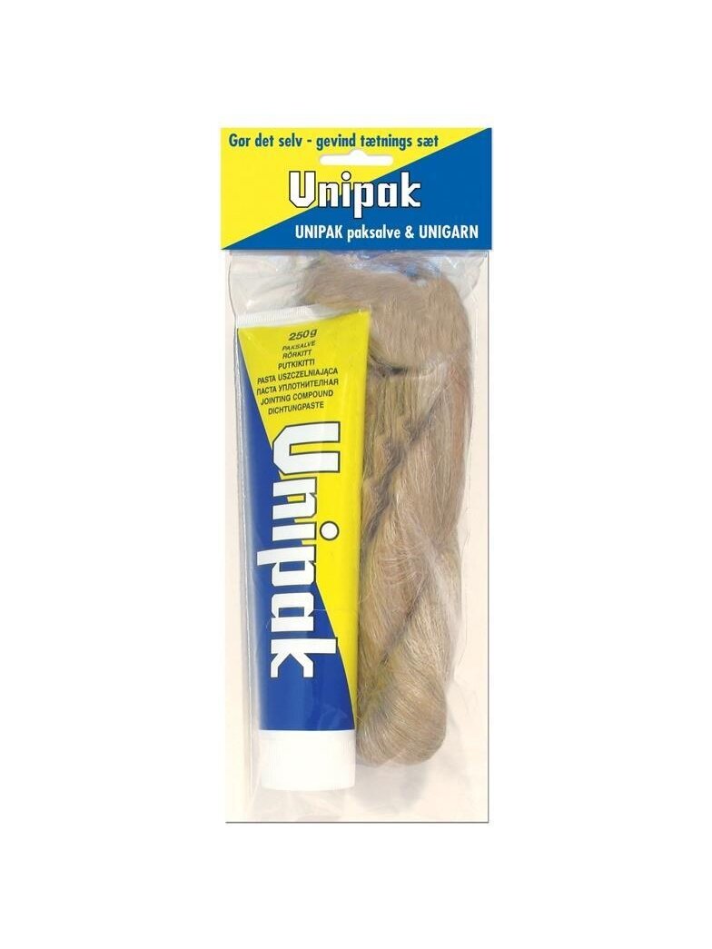Komplektas Unipak pasta  250 g + pakulos 50 g