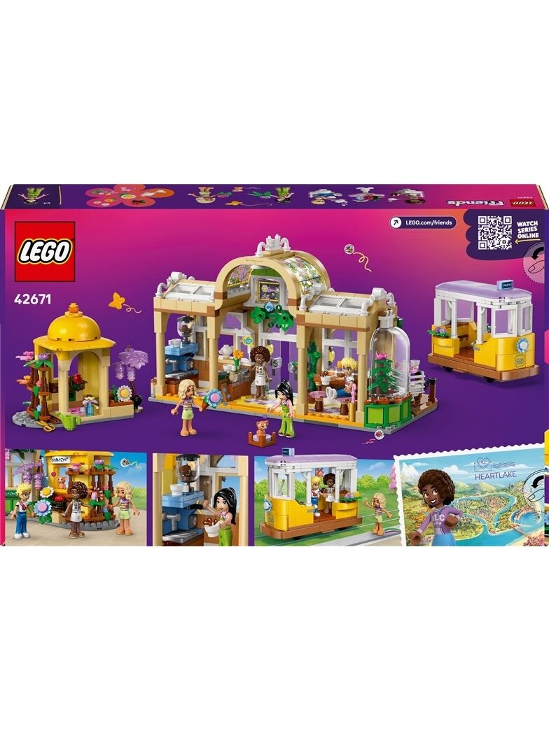 Konstruktorius LEGO® Friends Plant Café & Flower Shop 42671 1