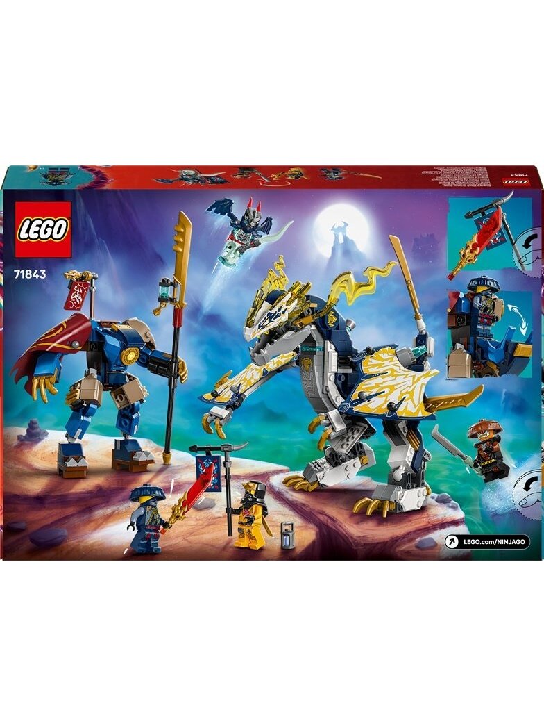 Konstruktorius LEGO® Ninjago Rogue’s Mech Dragon Rider 71843 1 Konstruktorius LEGO® Ninjago Rogue’s Mech Dragon Rider 71843 1