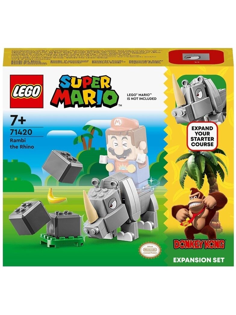 Konstruktorius LEGO Raganosio Rambio papildomas rinkinys Konstruktorius LEGO Raganosio Rambio papildomas rinkinys