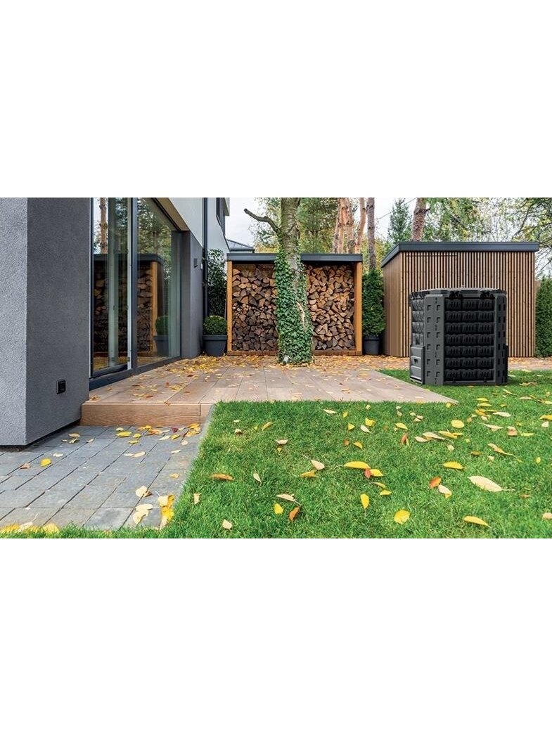Komposto dėžė Prosperplast, 715 cm x 715 cm x 766 cm 1 Komposto dėžė Prosperplast, 715 cm x 715 cm x 766 cm 1