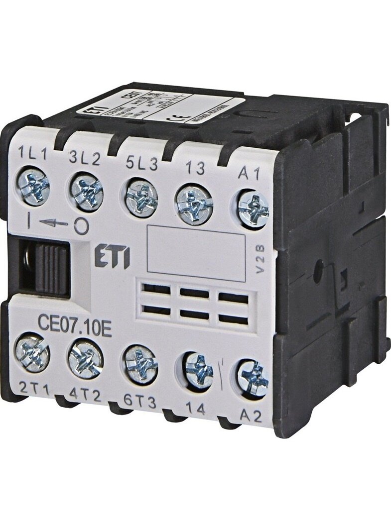 Kontaktorius Eti, 7.5A, 3kW Kontaktorius Eti, 7.5A, 3kW