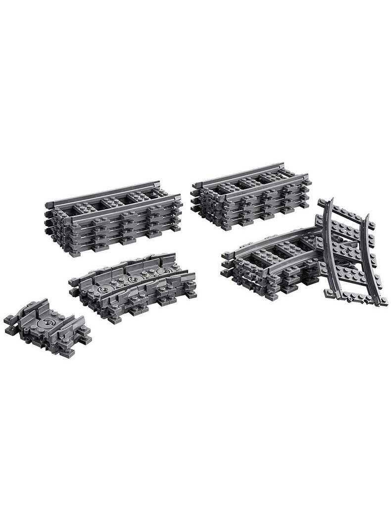 Konstruktorius LEGO City Bėgiai ir posūkiai 60205 2
