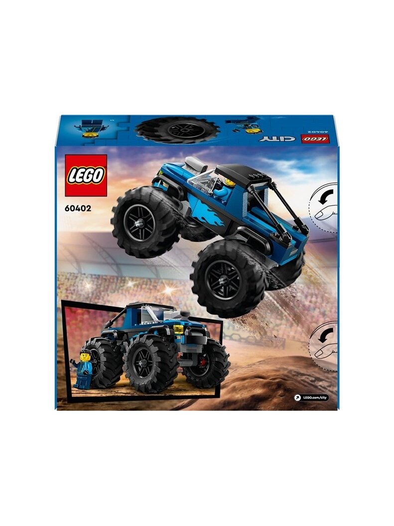 Konstruktorius LEGO City Mėlynas sunkvežimis-monstras 1