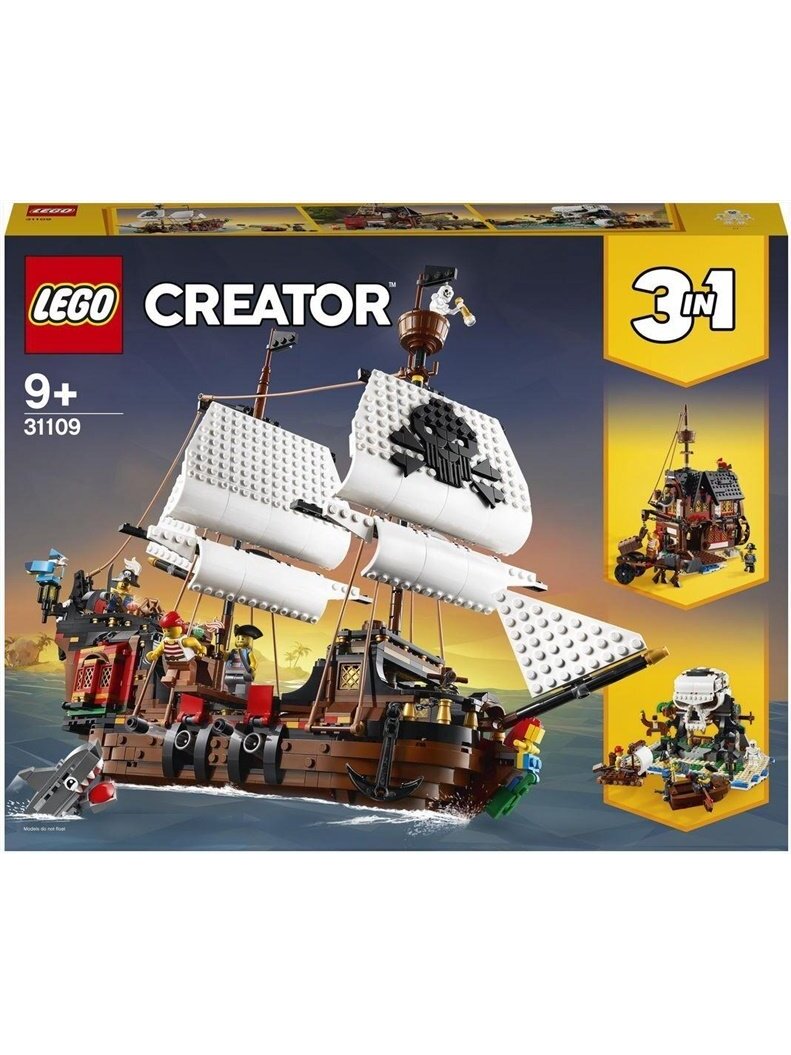 Konstruktorius LEGO® Creator Piratų laivas 31109