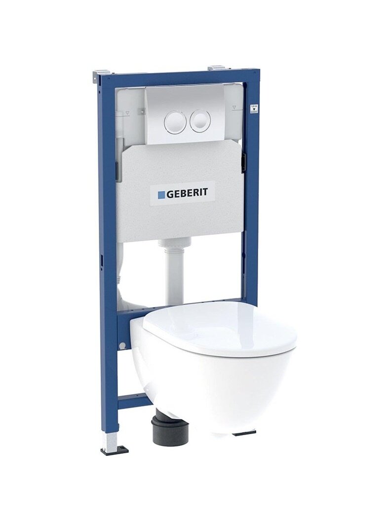 KOMPL UNITAZO GEBERIT DELTA25 RIMFREE KOMPL UNITAZO GEBERIT DELTA25 RIMFREE