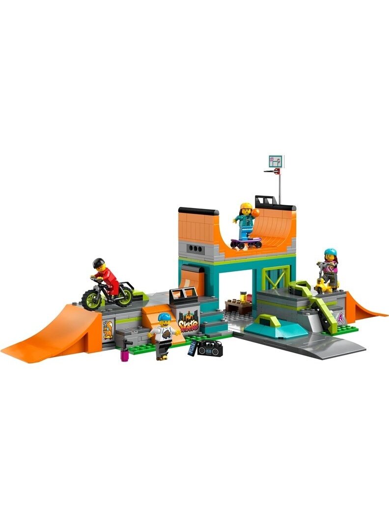 Konstruktorius LEGO City Gatvės riedlenčių parkas 60364 2