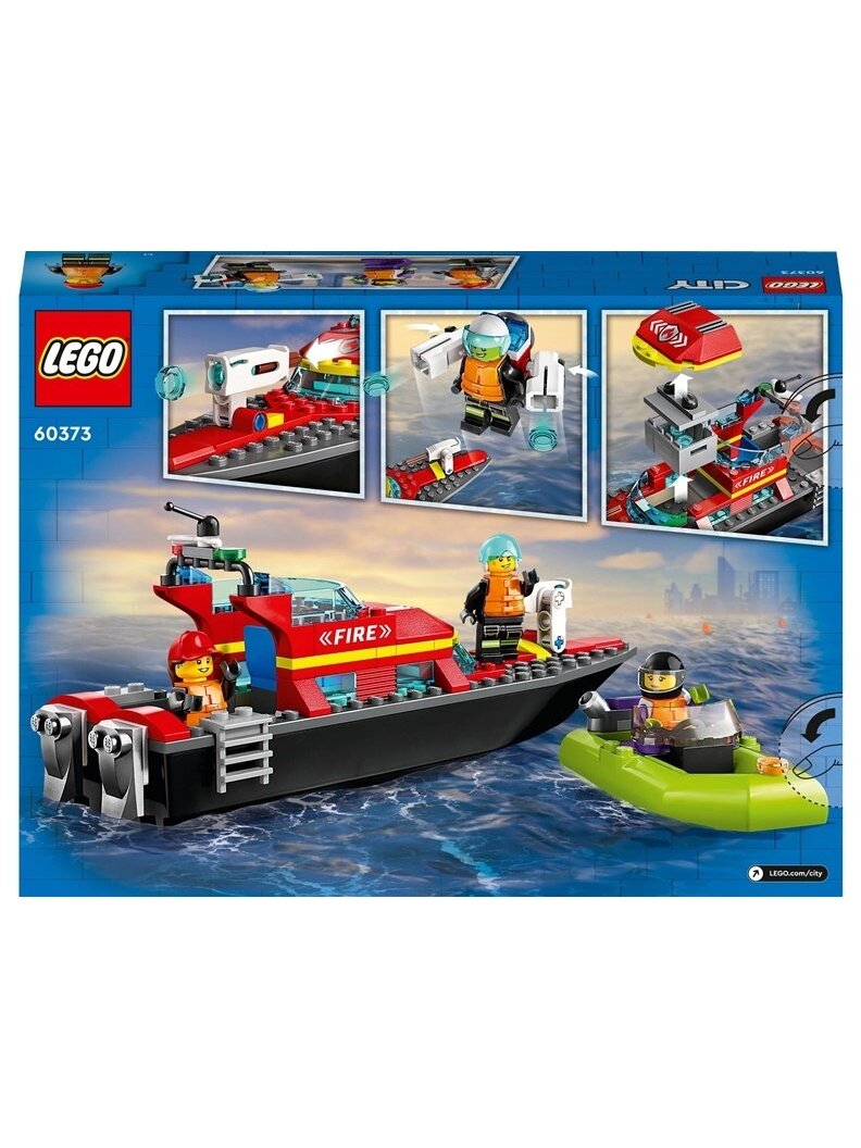 Konstruktorius LEGO City Ugniagesių kateris 60373 1 Konstruktorius LEGO City Ugniagesių kateris 60373 1