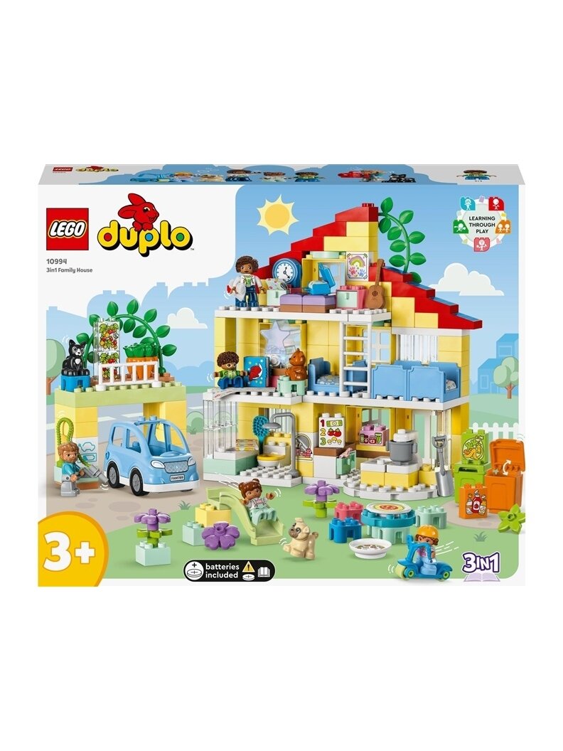Konstruktorius LEGO Duplo Šeimos namas „3in1“ 10994