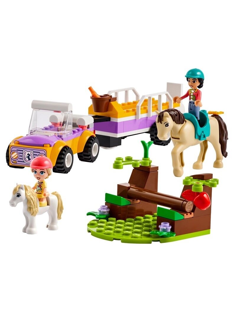 Konstruktorius LEGO® Friends  Žirgo ir ponio priekaba 42634 2