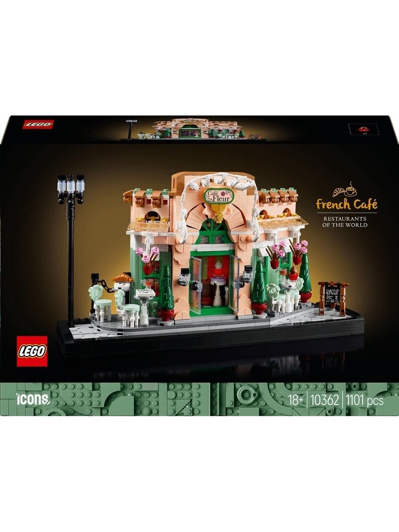 Konstruktorius LEGO® Icons French Café 10362, 1101 vnt. Konstruktorius LEGO® Icons French Café 10362, 1101 vnt.