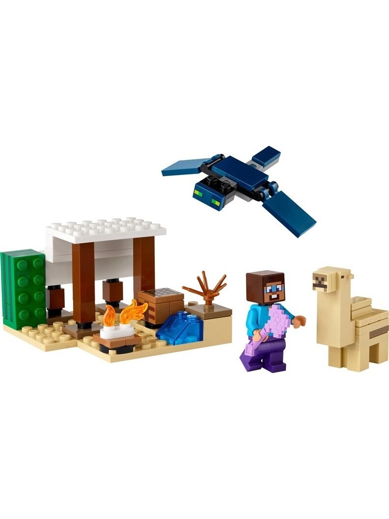 Konstruktorius LEGO® Minecraft Styvo ekspedicija dykumoje 2 Konstruktorius LEGO® Minecraft Styvo ekspedicija dykumoje 2
