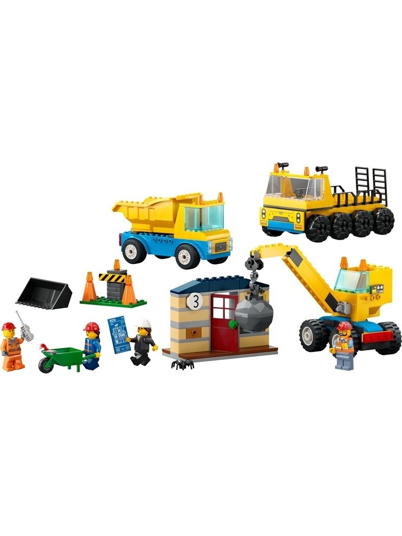 Konstruktorius LEGO Sunkvežimiai ir kranas su rutuliu 2 Konstruktorius LEGO Sunkvežimiai ir kranas su rutuliu 2