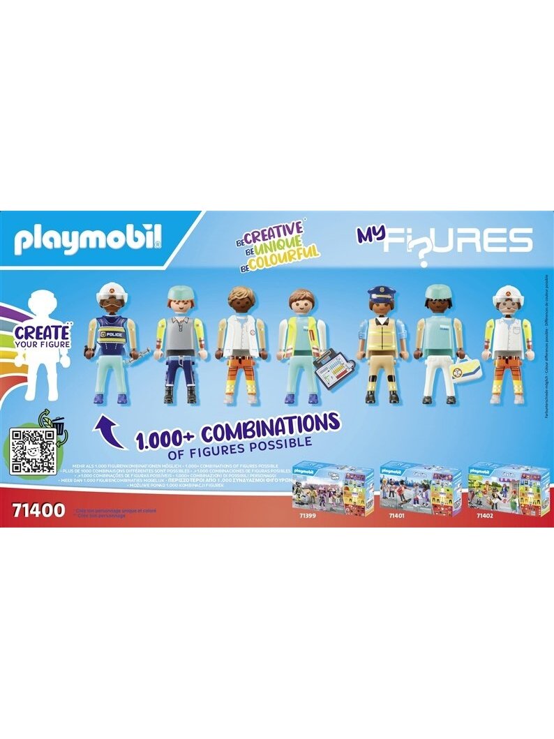 Konstruktorius Playmobil My Figures: Rescue Team 71400 2 Konstruktorius Playmobil My Figures: Rescue Team 71400 2