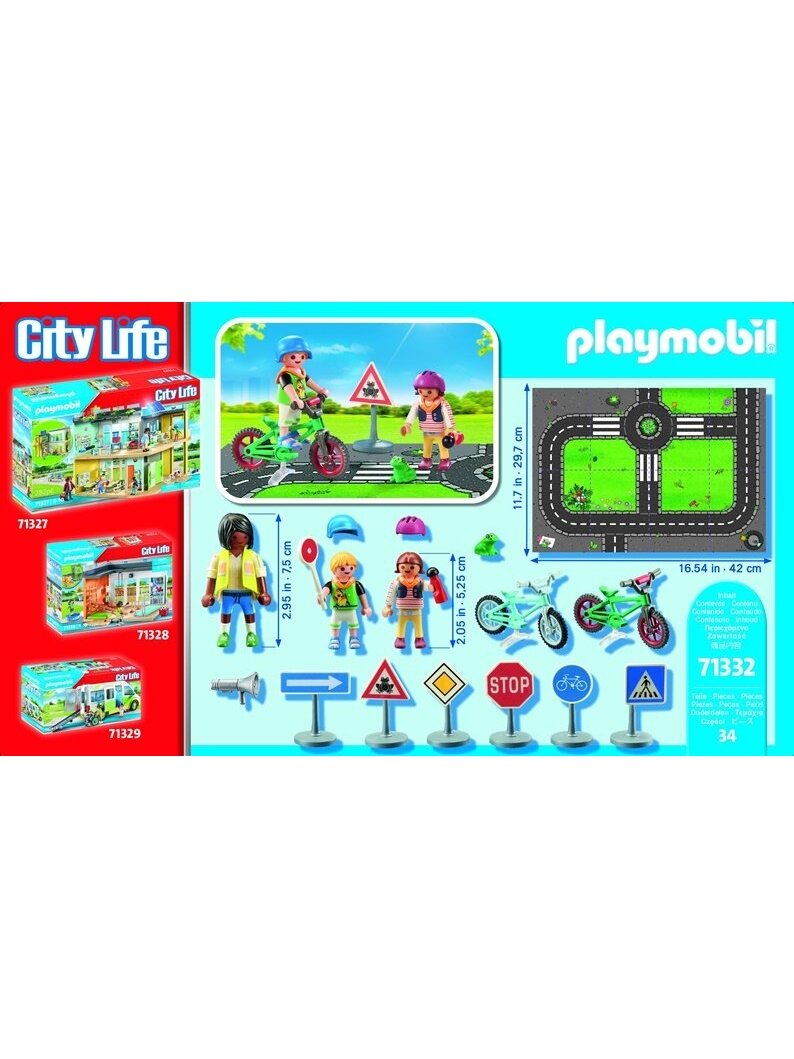 Konstruktorius Playmobil Traffic Education 71332, plastikas 2 Konstruktorius Playmobil Traffic Education 71332, plastikas 2