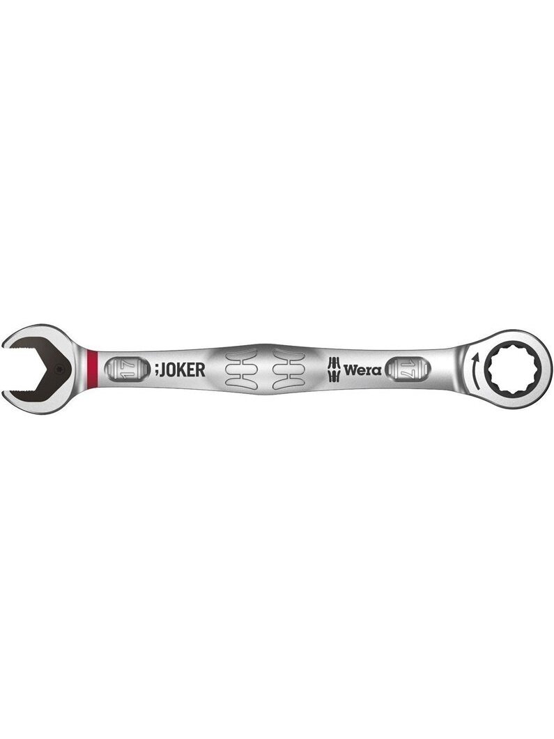 Kombinuotas terkšlinis raktas Wera 17 mm Kombinuotas terkšlinis raktas Wera 17 mm