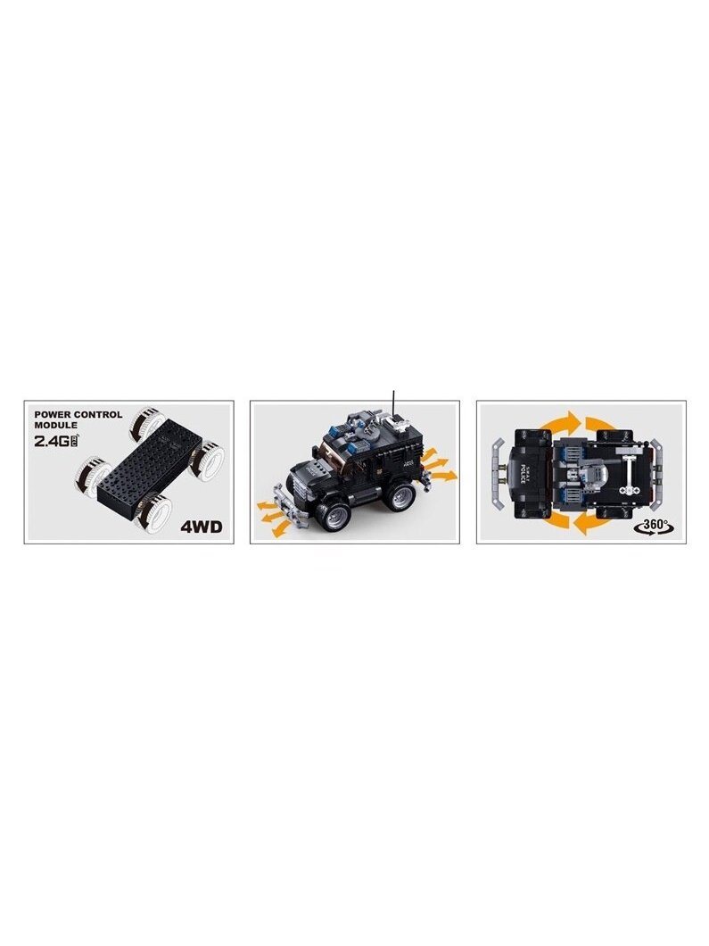 Konstruktorius Sluban M38-B1156, plastikas 1 Konstruktorius Sluban M38-B1156, plastikas 1