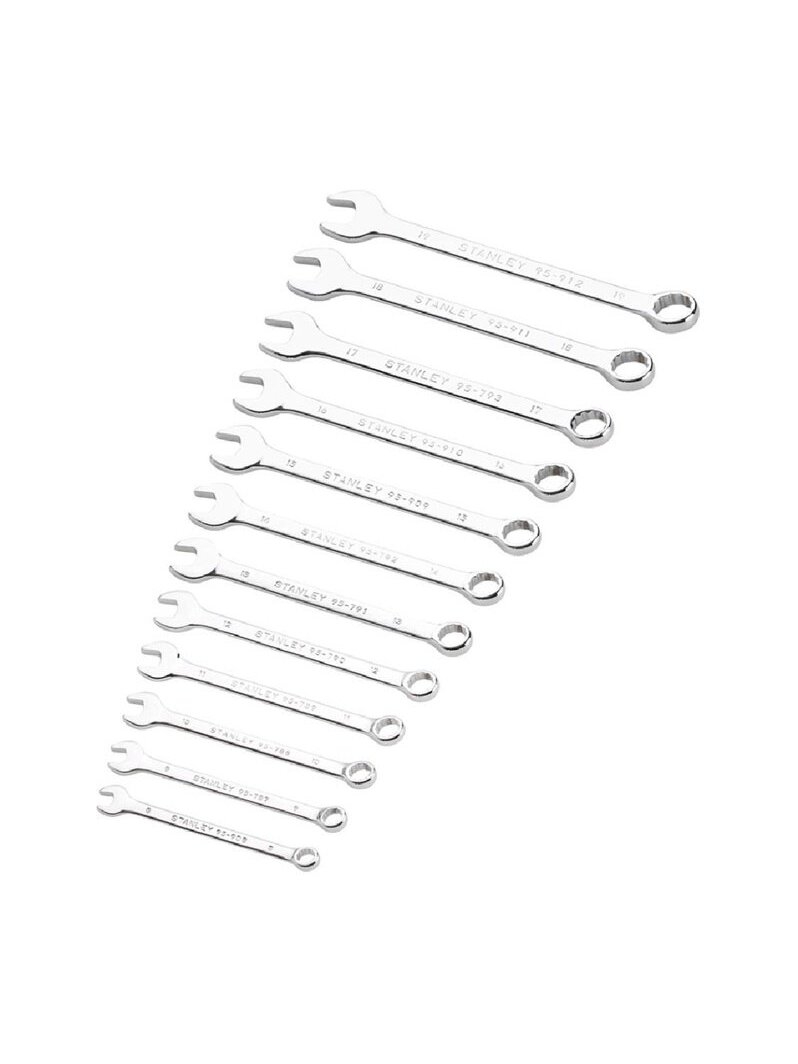 Kombinuotųjų raktų rinkinys STANLEY STMT82843-0 12vnt