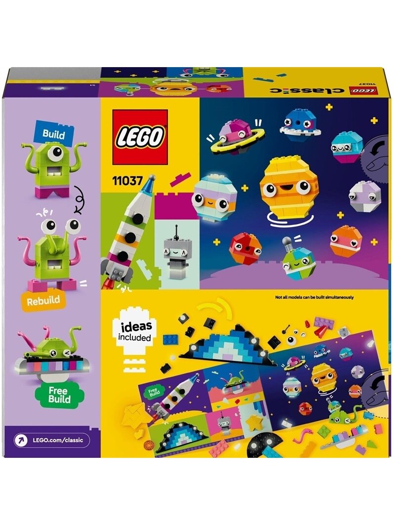 Konstruktorius LEGO® Classic  Kūrybinės kosmoso planetos 1