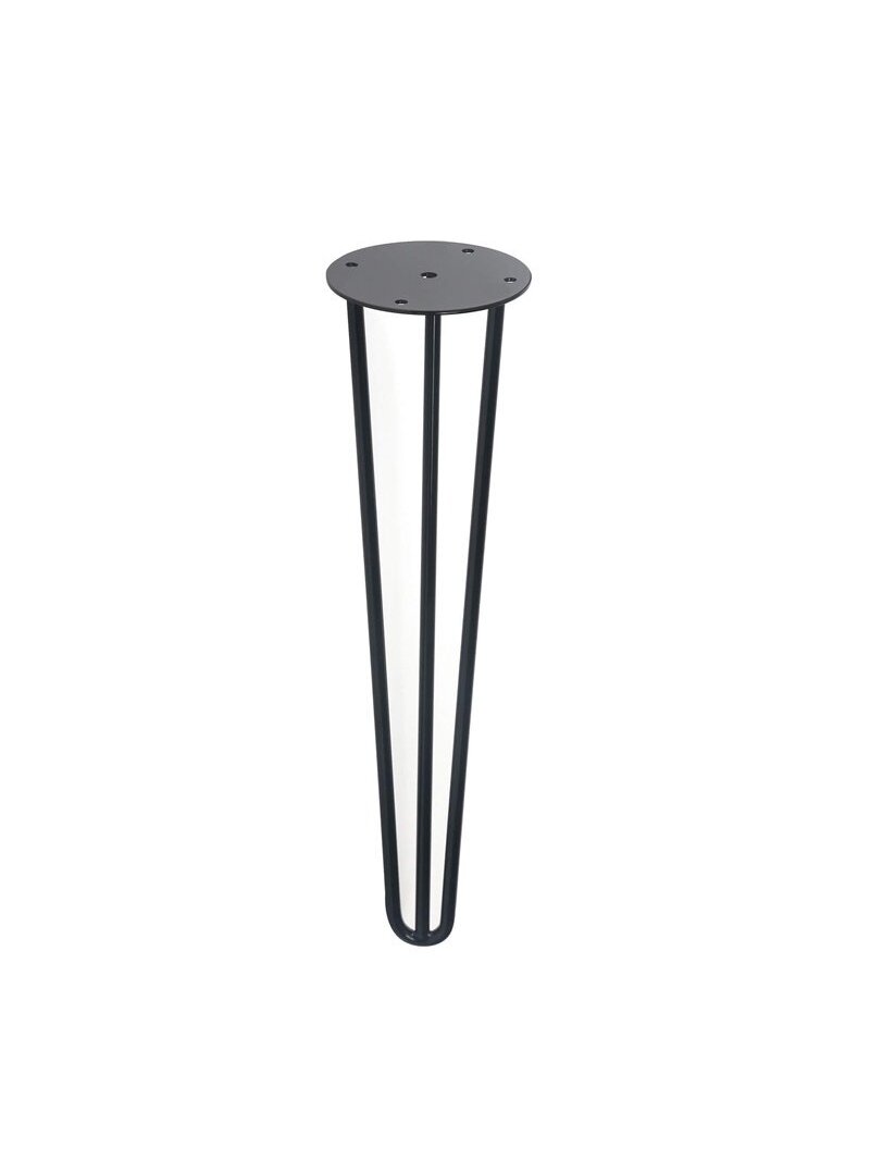 KOJA STALO 400 MM JUODA SMEIGTUKO FORMA KOJA STALO 400 MM JUODA SMEIGTUKO FORMA