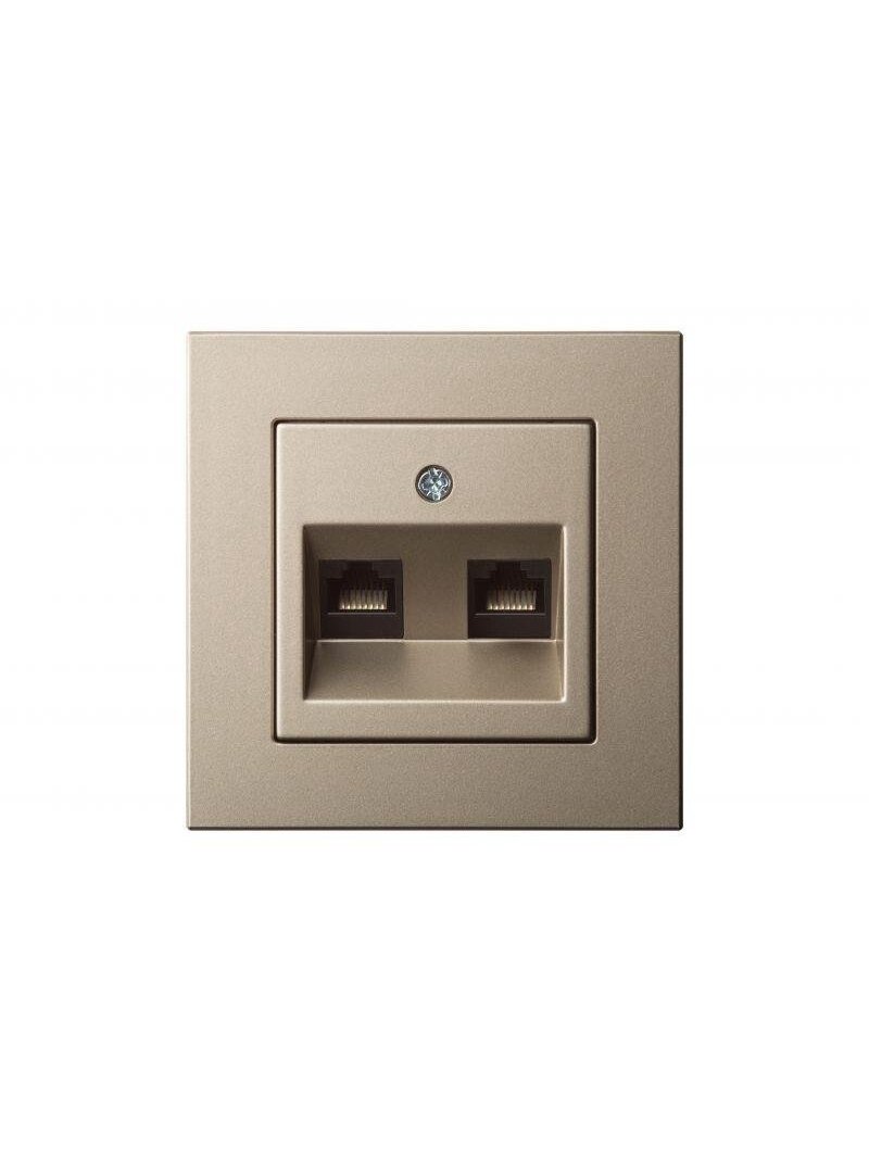 Kompiuterio lizdas LIREGUS EPSILON, šampano spalvos 1 Kompiuterio lizdas LIREGUS EPSILON, šampano spalvos 1