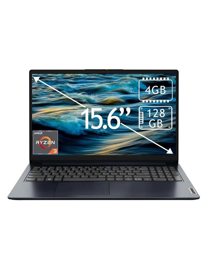 Kompiuteris Lenovo IdeaPad 1 15AMN7 R3 4/128GB 15.6 mėlyna 2 Kompiuteris Lenovo IdeaPad 1 15AMN7 R3 4/128GB 15.6 mėlyna 2