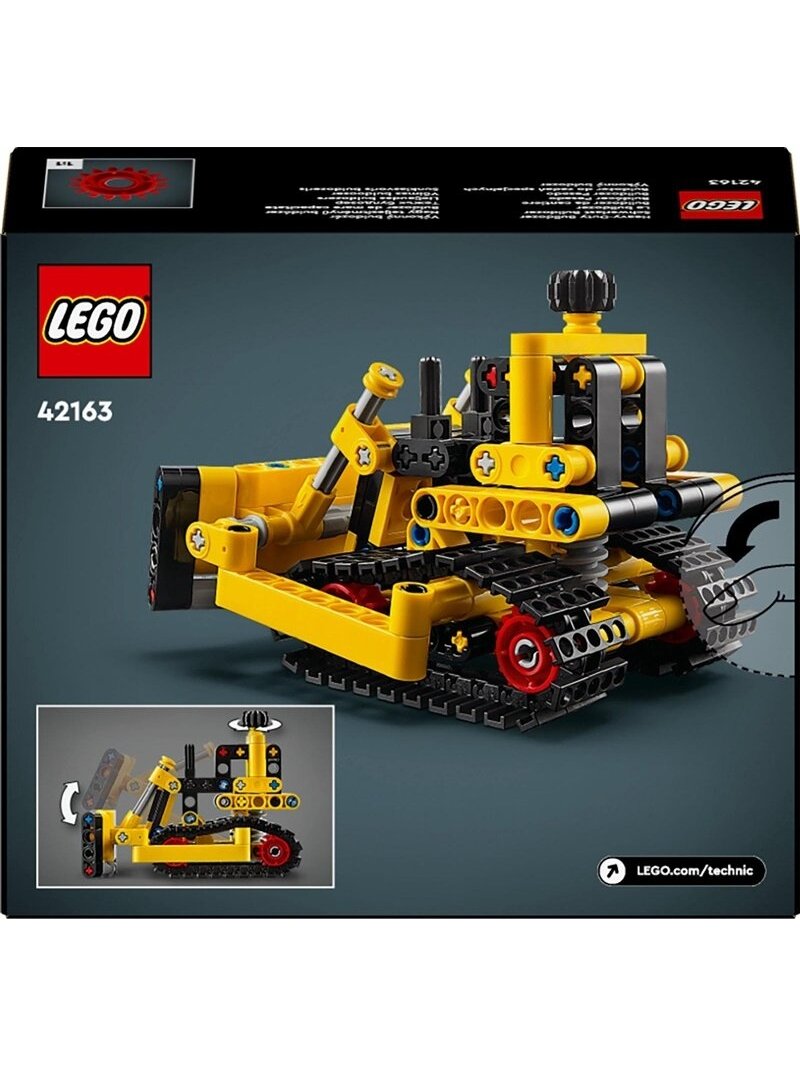 Konstruktorius LEGO® Technic Sunkiasvoris buldozeris 42163 1 Konstruktorius LEGO® Technic Sunkiasvoris buldozeris 42163 1