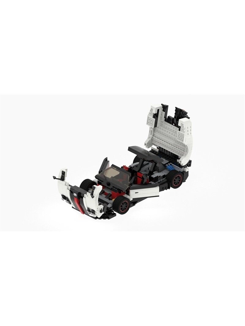 Konstruktorius Rastar PAGANI ZONDA BRICKS 4040101-5229 1