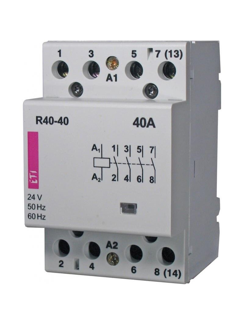 Kontaktorius ETI AC-1, R 40-40, 40 A, 6 kW