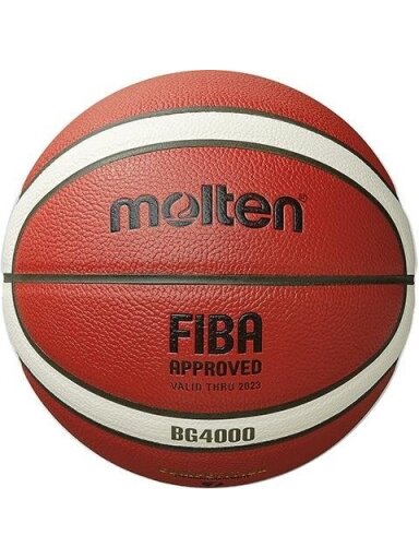 Krepšinio kamuolys MOLTEN FIBA B5G4000, 5 dydis