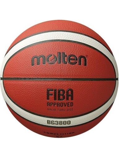Krepšinio kamuolys Molten fiba basketball b5g3800 5 dydžio Krepšinio kamuolys Molten fiba basketball b5g3800 5 dydžio