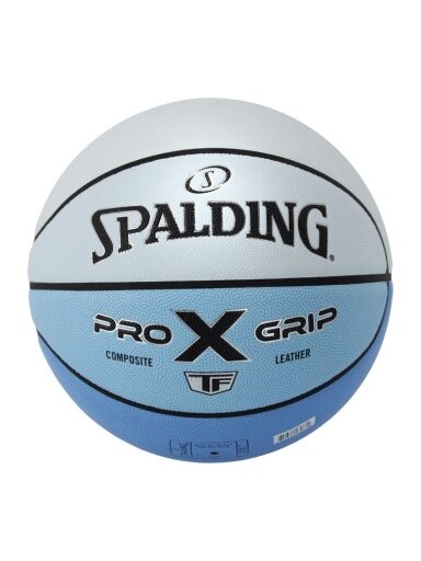 Krepšinio kamuolys Spalding Pro Grip X Fade Blue, 5 dydis Krepšinio kamuolys Spalding Pro Grip X Fade Blue, 5 dydis
