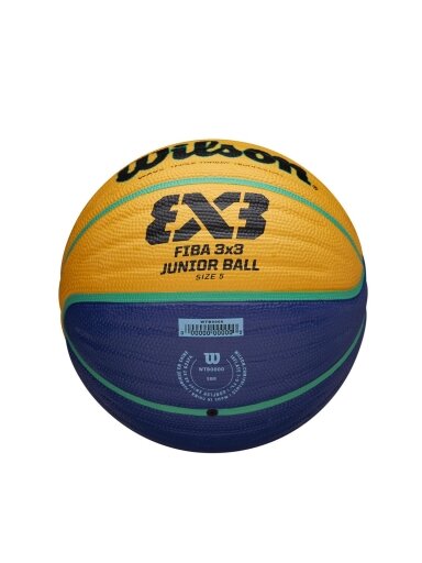 Krepšinio kamuolys Wilson FIBA 3X3 JUNIOR 3 dydis Krepšinio kamuolys Wilson FIBA 3X3 JUNIOR 3 dydis