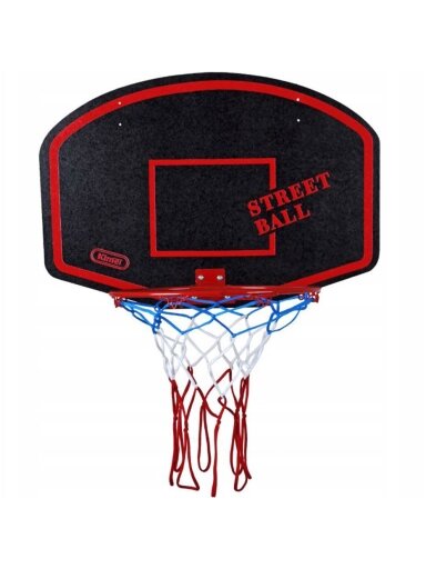Krepšinio Lenta Kimet Street Ball Raudona